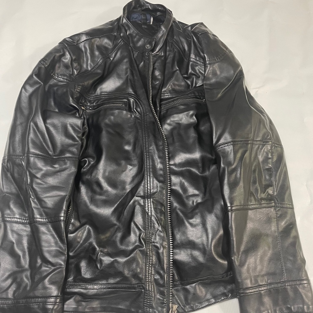 Leather jacket